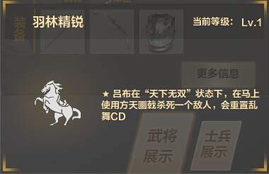 铁甲雄兵吕布技能